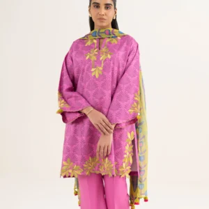 3 Piece – Embroidered Lawn Suit