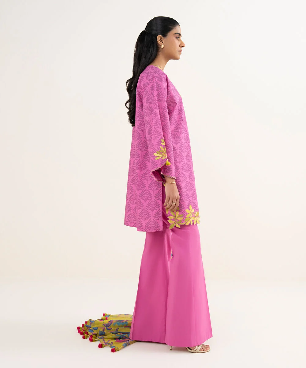 3 Piece - Embroidered Lawn Suit